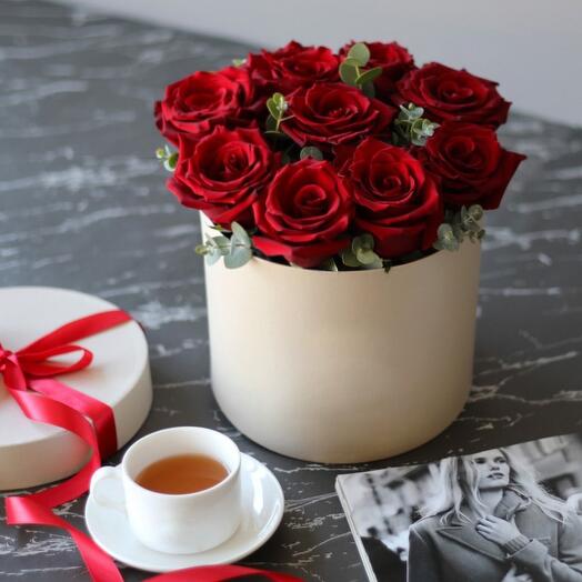Flowers in a box