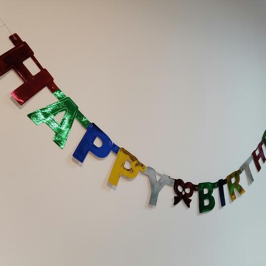 Guirnalda Feliz Cumpleaños