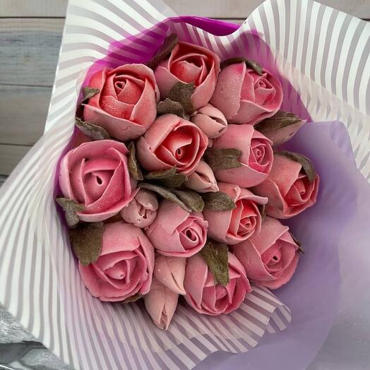 Ramo de rosas de Malvavisco