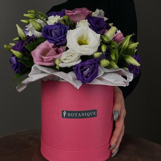 Flores en una Caja de eustoma
