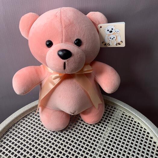 Oso de peluche rosa