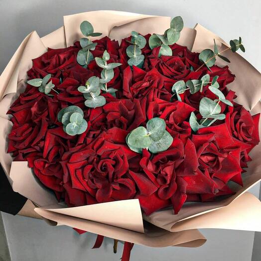 Rosas francesas rojas