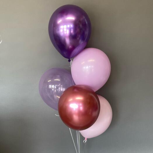 Фонтан из 5 шаров