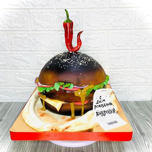 Burger Cake
