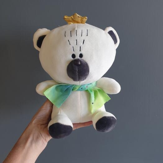 Teddy bear with a bow