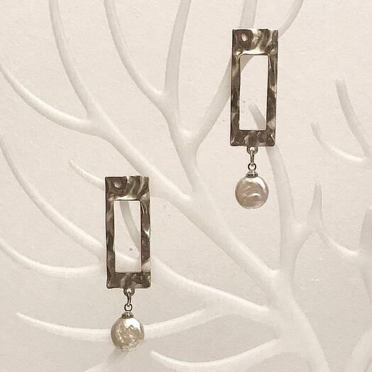 Серебряные серьги