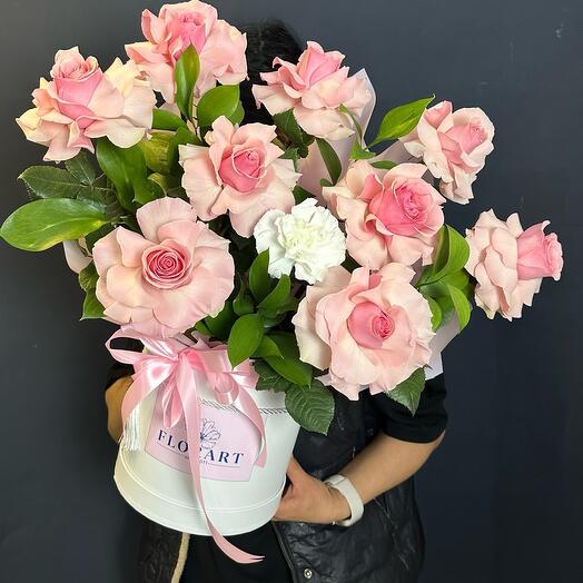 Коробка с Розами Geraldine