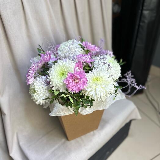 Flowers in a box