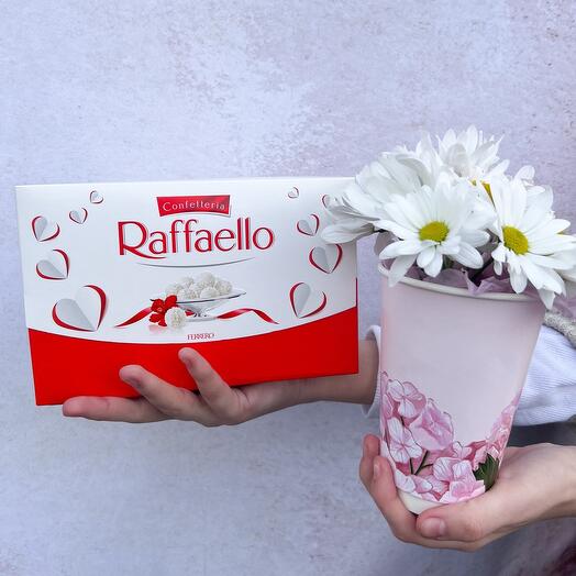 Ромашки и Raffaello