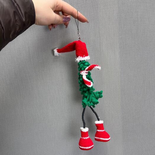 Елка ручной работы