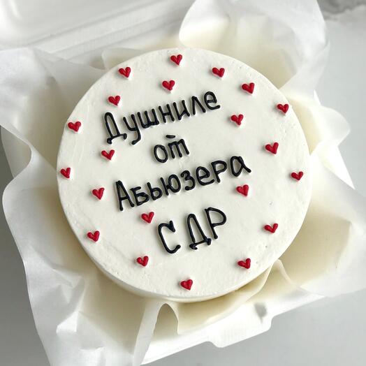 Бенто торт Душниле от Абьюзера