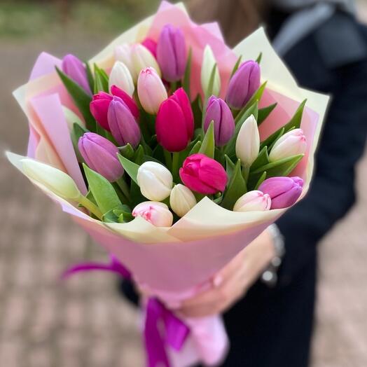 Микс тюльпанов