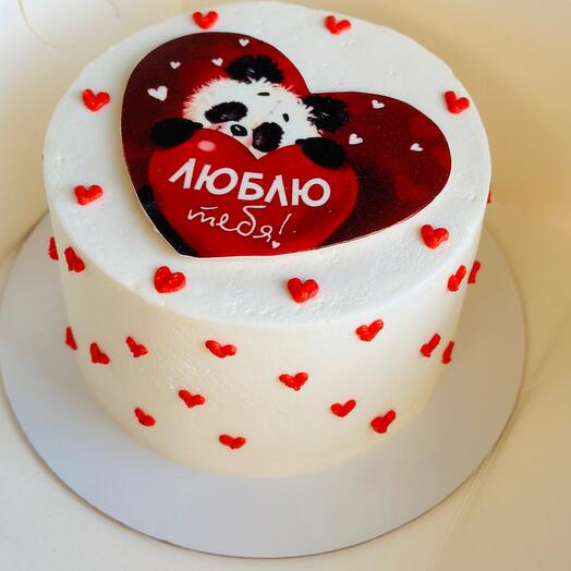 Бенто торт 600гр на 14 февраля