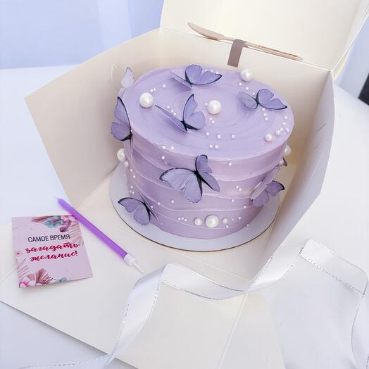 Pastel de Bento "mariposa"