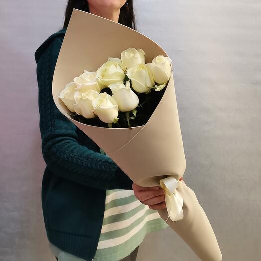 Букет белых роз 🥰