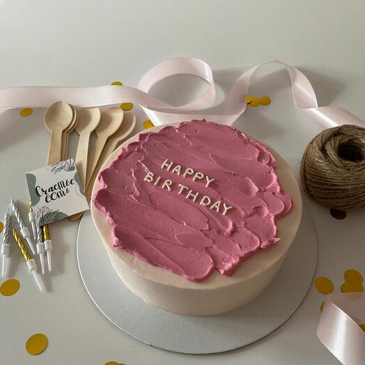 Торт Happy Birthday
