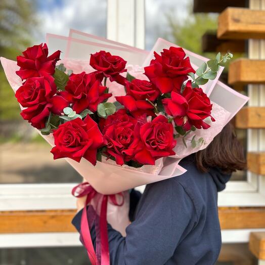 Букет из 11 Французских роз 🌹