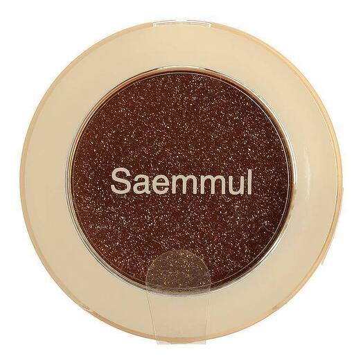 The Saem Eye Saemmul Single Shadow (Shimmer) Тени для век мерцающие - BR14 Tmi Brown - 2 г