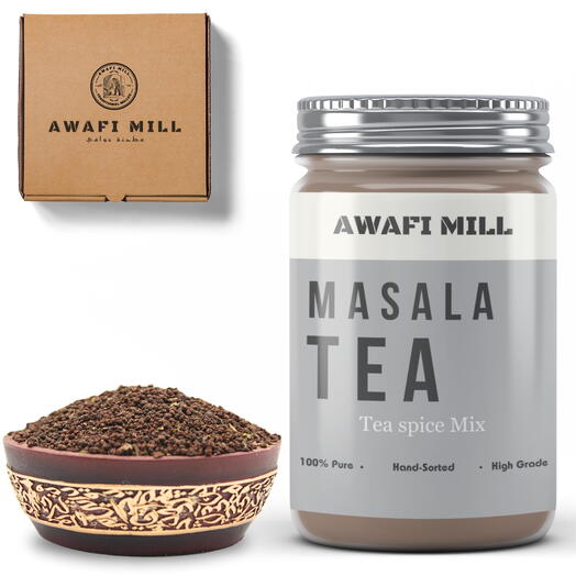 AWAFI MILL Masala Spiced Tea | Chai Blend - Bottle of 100 Gram