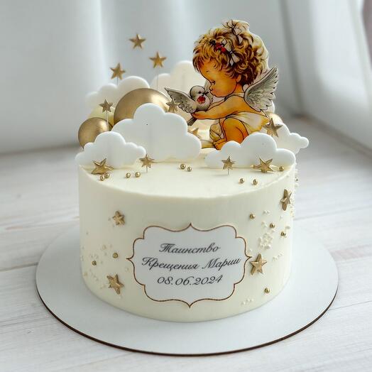 Торт 2 кг на крещение