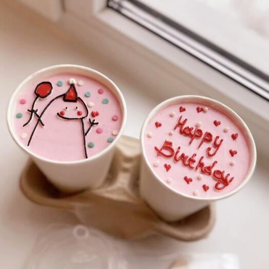 Happy birthday трайфл 2шт