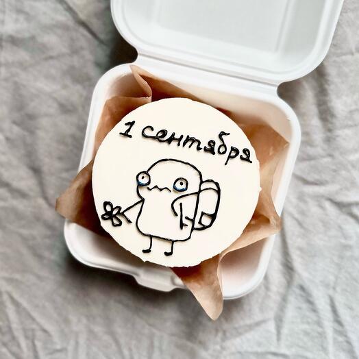 Бенто-торт S «1 сентября»