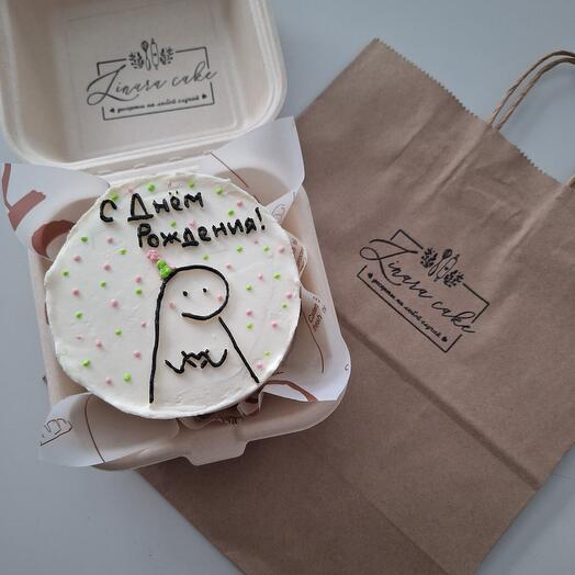 Bento cake "With DR"
