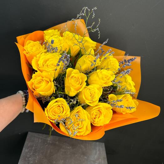Rosa Provenza con lavanda 19 rosas
