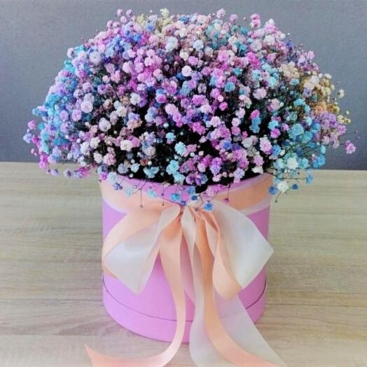 Цветы в коробке