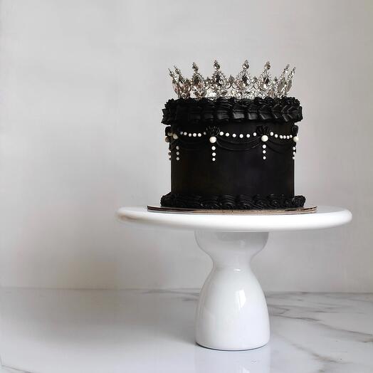 Бисквитный торт с короной 👑