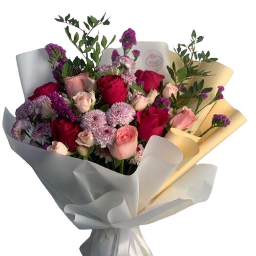 Pink Blooms Bouquet