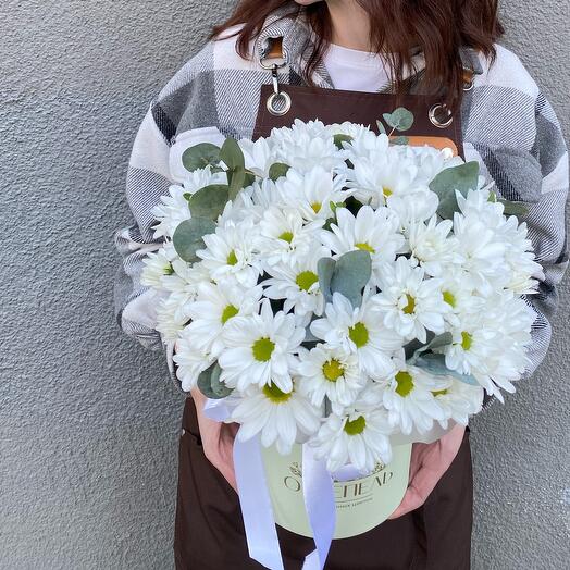 Цветы в коробке🌼Как- будто  ромашки