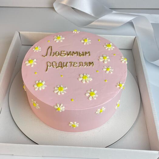 Красный бархат на белом шоколаде