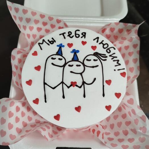 Бенто торт мы тебя любим