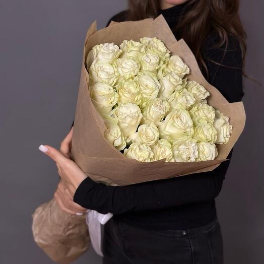 Букет белых роз💐💐