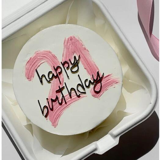 Бенто торт happy birthday💕