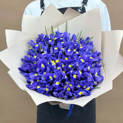 Букет ирисы 51шт букет Flowerstorg N65