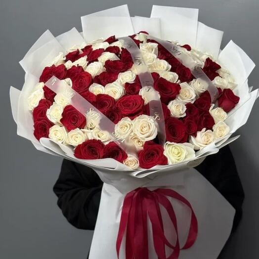 Букет из 101 голландской розы