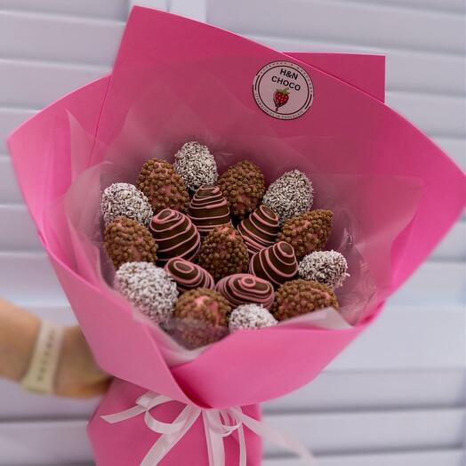 Букет клубники в шоколаде «Sweet time»