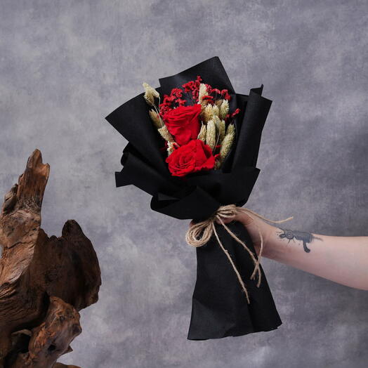 Forever Red Roses Bouquet