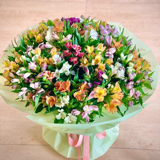 Букет разноцветный