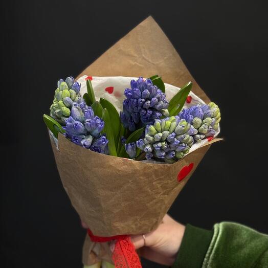 Гиацинты в крафте