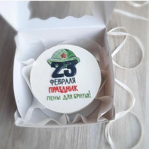 Бенто торт 23 февраля