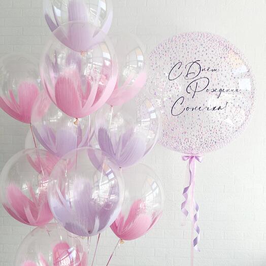 Красивые шарики для девочки