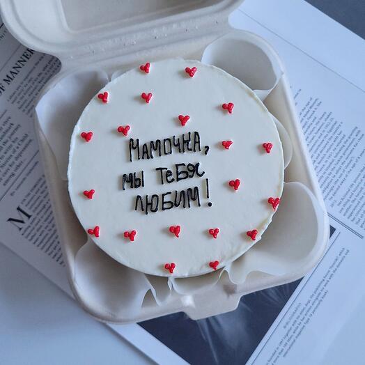 Бенто торт маме/лучшей маме/ подарок для мамы/ торт на день матери