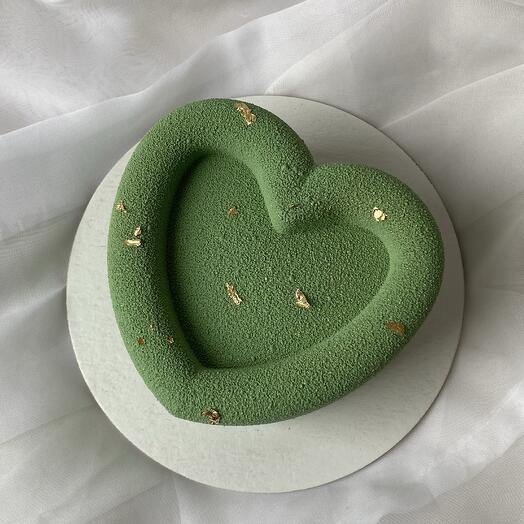 Бенто торт сердце дубайский шоколад