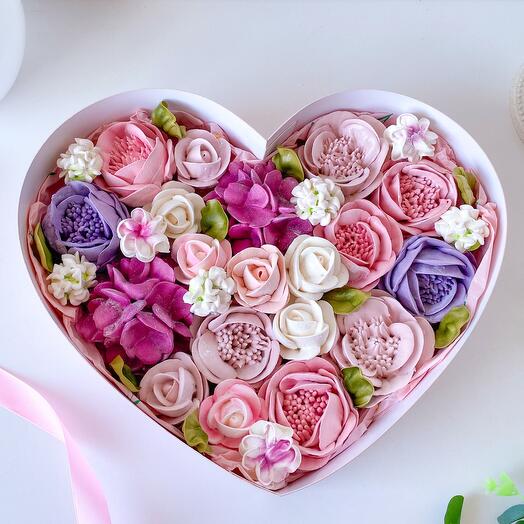 Regalo de cumpleaños de mamá regalo de boda ramo de flores malvavisco