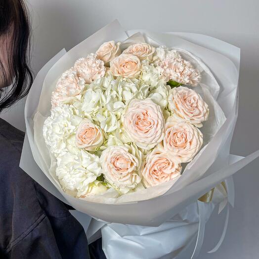 A delicate bouquet