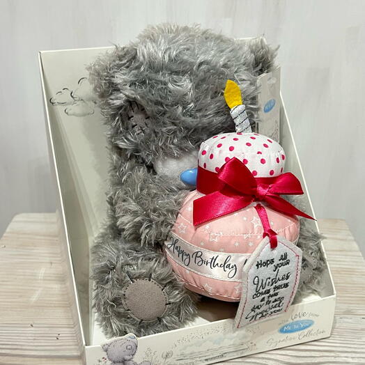 Me to You cute teddy bear Happy Birthday