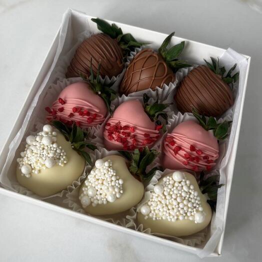 🍓Клубника в шоколаде 9шт🍓